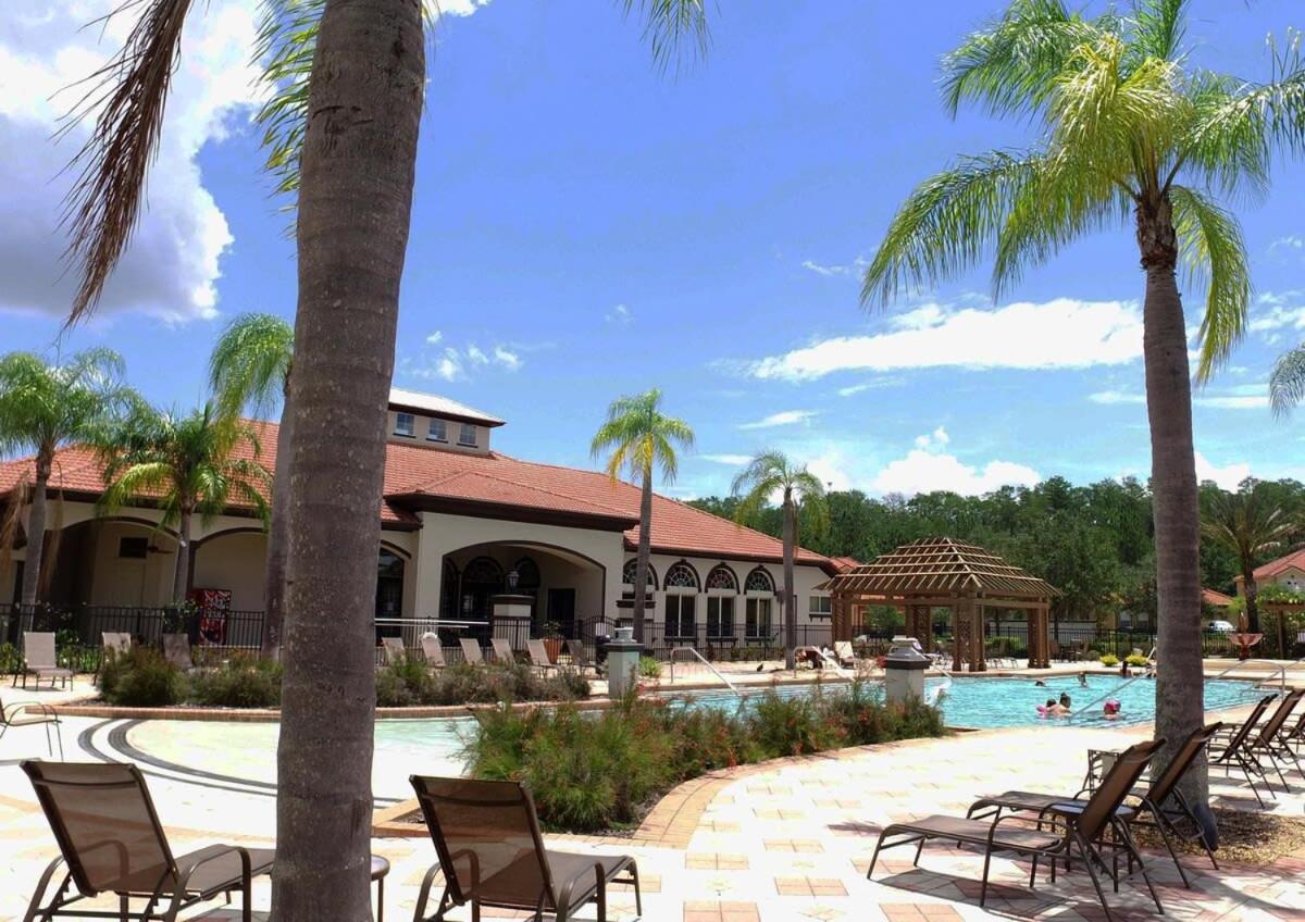Four Bedroom W/ Screened Pool Close To Disney 4572 คิสซิมมี ภายนอก รูปภาพ