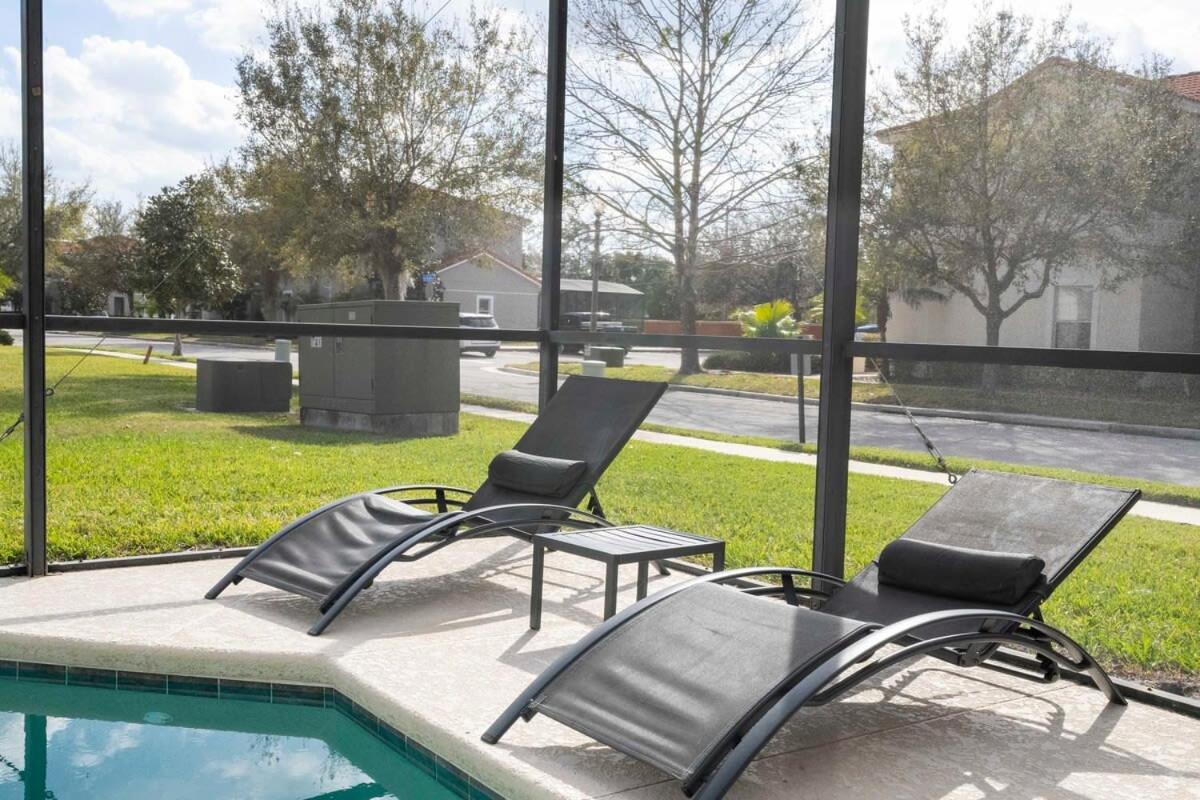 Four Bedroom W/ Screened Pool Close To Disney 4572 คิสซิมมี ภายนอก รูปภาพ