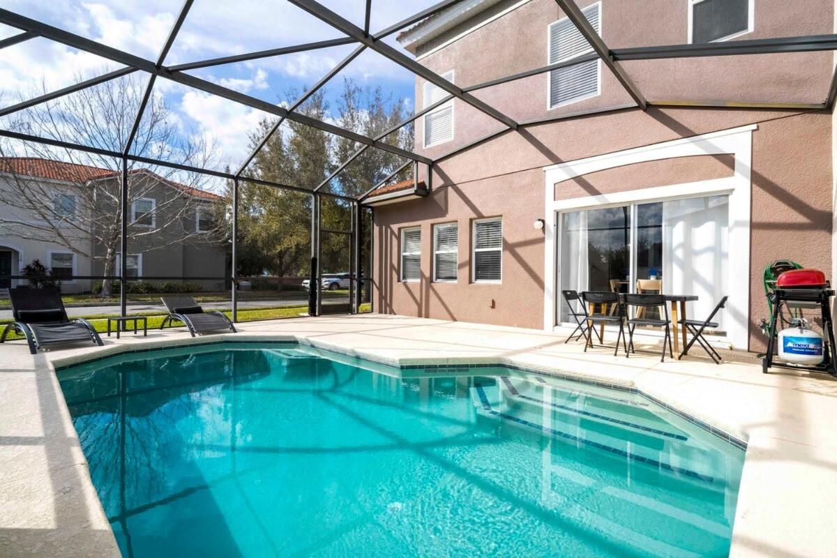 Four Bedroom W/ Screened Pool Close To Disney 4572 คิสซิมมี ภายนอก รูปภาพ